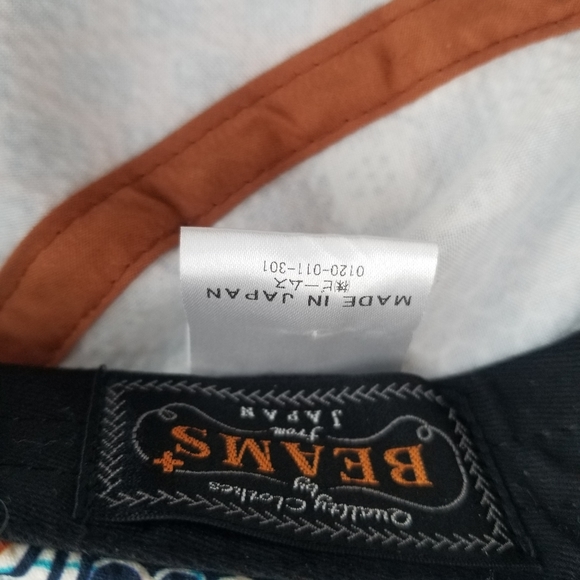 Beams long brimmed panel hat  made in japan - Picture 14 of 15